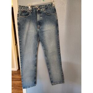 NOS 90s Z. Cavaricci Vintage Stone‎ Washed Jeans Made in USA Sz 9 Waist 29